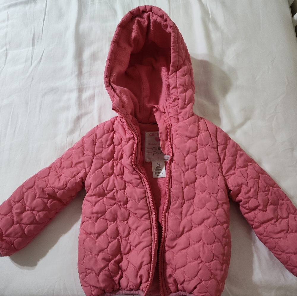 Carter's 4T pink jacket